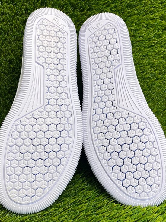 Flux Adapt Trainer White Athletic Knit Barefoot Shoe Sneaker  Flux Adapt Trainer White Mens Size 9.5 Womens Size 10.5 Athletic Knit Shoes